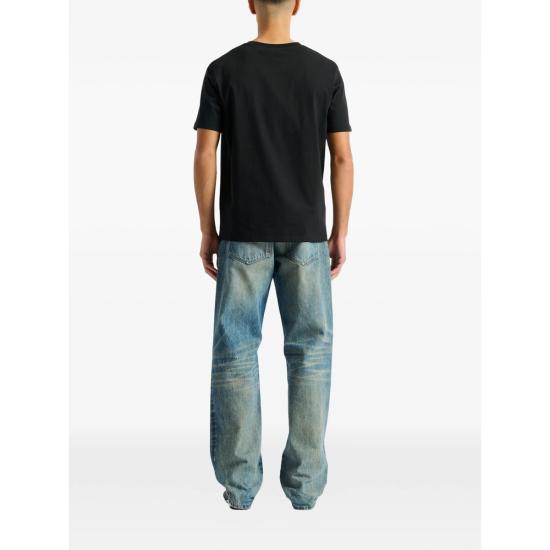 26FW 발망 반팔 티셔츠 GH1EG000 BD45 EPR BLACK - BALMAIN