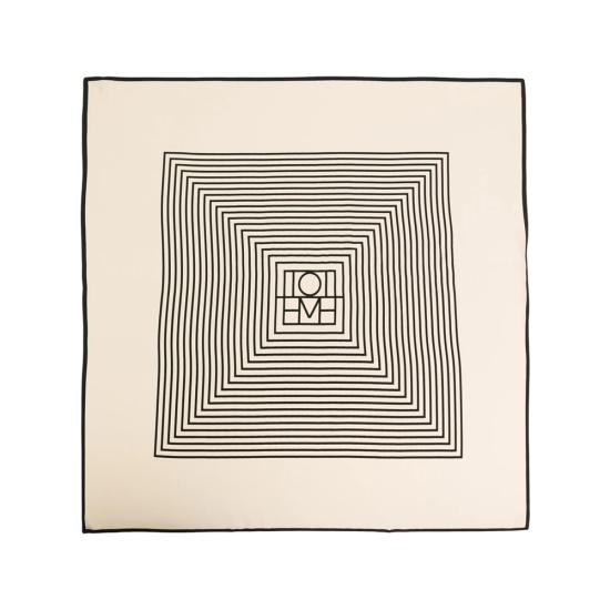 26FW 토템 머플러/스카프 211 853 801 901 CREAM NEUTRALS BLACK - TOTEME