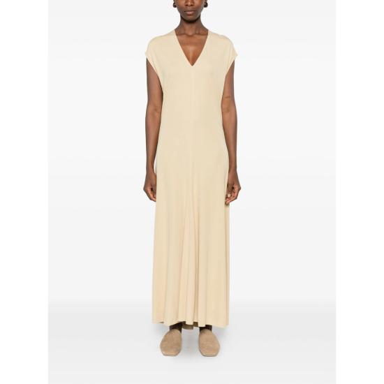 26FW 토템 미디 원피스 263 WRD0390 FB0162 378 CHAI NEUTRALS - TOTEME