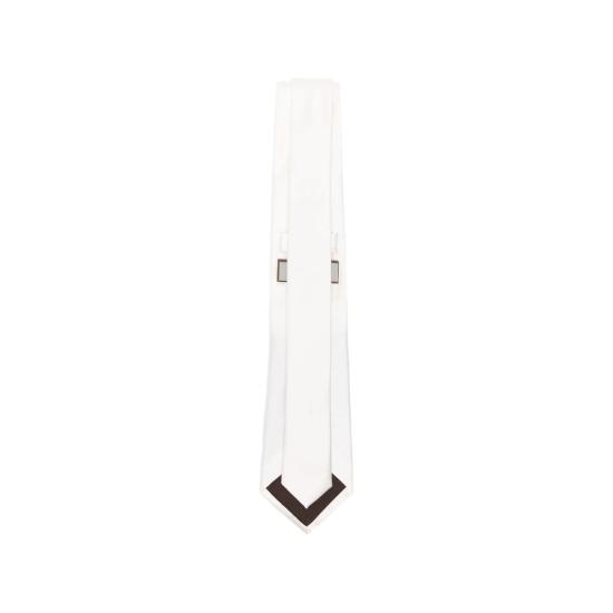 26FW 카날리 넥타이 HJ00040 18 4 WHITE - CANALI
