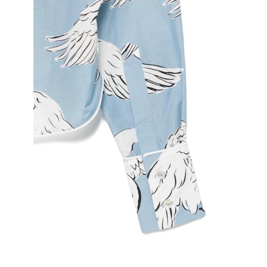 26FW 올리비아 본 할레 라운지 웨어 LUCIA LAIA BLUE WHITE - OLIVIA VON HALLE