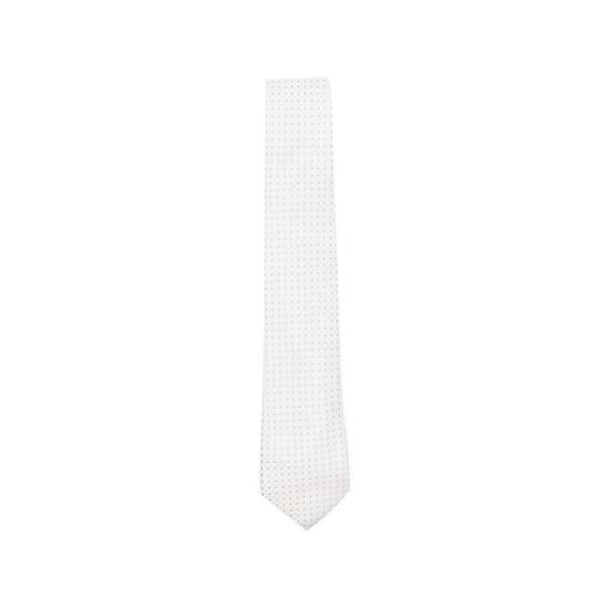 26FW 카날리 넥타이 HJ04736 18 3 WHITE GREY