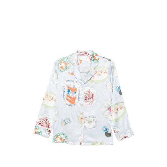 26FW 올리비아 본 할레 라운지 웨어 LILA CADIZ BLUE