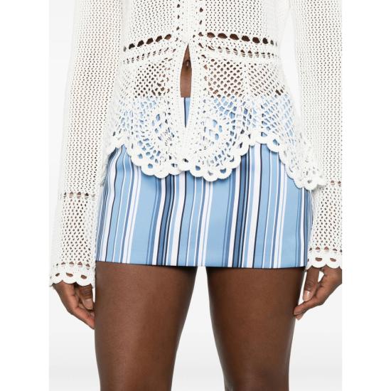 26FW 더프랭키샵 숏 스커트 HERA BLUMU BLUE WHITE - THE FRANKIE SHOP