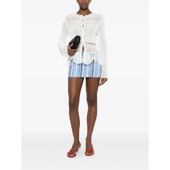 26FW 더프랭키샵 숏 스커트 HERA BLUMU BLUE WHITE - THE FRANKIE SHOP