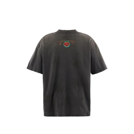 26SS 세인트 미카엘 반팔 티셔츠 0000 003 BLACK GREY - SAINT MXXXXXX