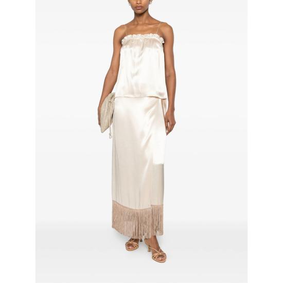 26SS 더 니나 스튜디오 미디 스커트 N3354 IVORY NEUTRALS - THE NINA STUDIO