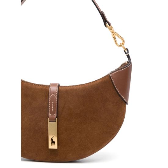 26FW 랄프 로렌 숄더백 428929801002 CINCU BROWN - RALPH LAUREN