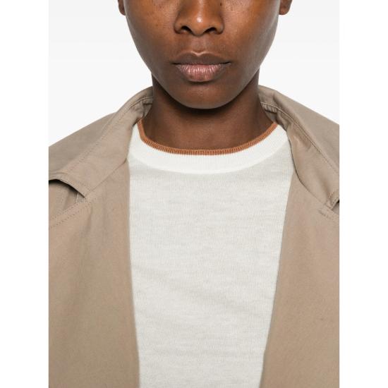 26FW 막스마라 스튜디오 반팔 티셔츠 MSTAGENDA 006F 012 WHITE - MAX MARA STUDIO