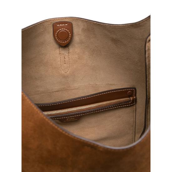 26FW 랄프 로렌 숄더백 428938748001 CINCU BROWN - RALPH LAUREN