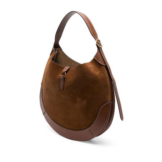 26FW 랄프 로렌 숄더백 428938748001 CINCU BROWN - RALPH LAUREN