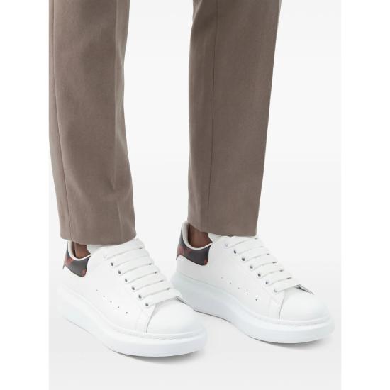 26FW 알렉산더 맥퀸 오버사이즈드 스니커즈 553770 WIAKB 9145 WHITE - ALEXANDER MCQUEEN