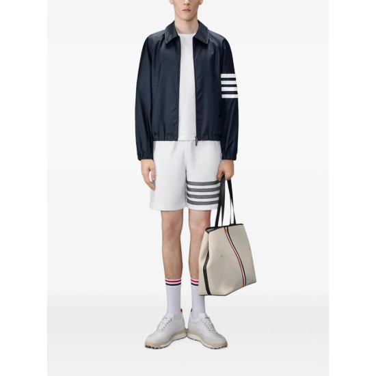 26FW 톰브라운 봄버 자켓 MJO264C F1095 415 BLUE - THOM BROWNE