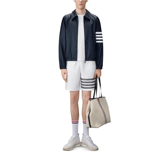 26FW 톰브라운 봄버 자켓 MJO264C F1095 415 BLUE - THOM BROWNE