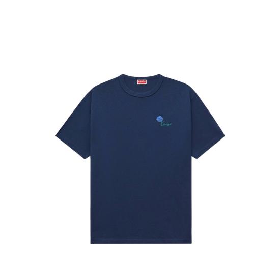 26FW 겐조 반팔 티셔츠 FG65TS2934SK 79 BLUE
