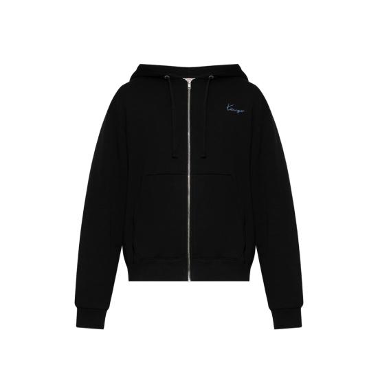 26FW 겐조 집업 니트 FG65HO2644MJ 99J BLACK