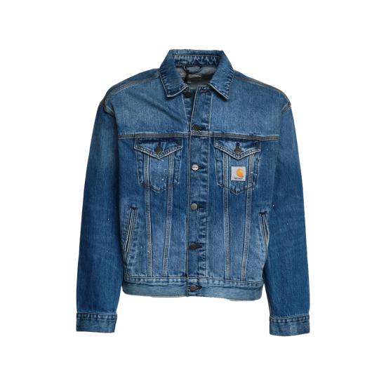 26FW 칼하트 데님 자켓 I033352 01EJ BLUE