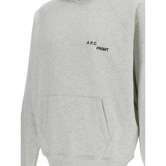 26FW A.p.c. X Frgmt 후드 티셔츠 COHSK M37018 PLA GREY - A.P.C. X FRGMT