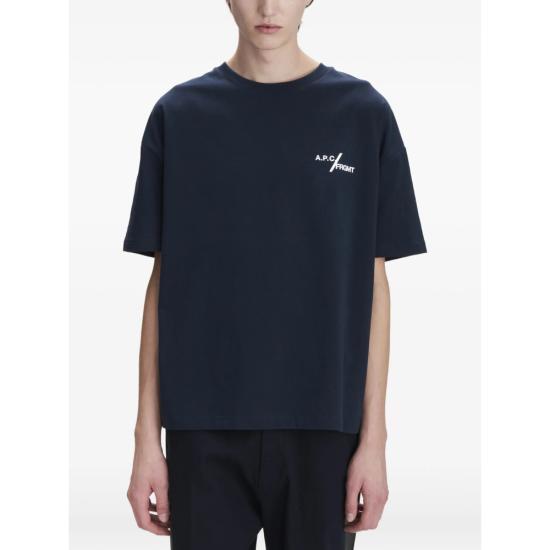26FW A.p.c. X Frgmt 반팔 티셔츠 COHSL M26487 IAK BLUE
