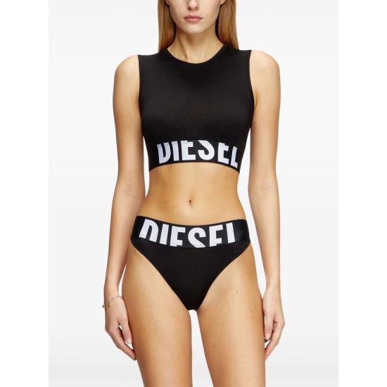 26FW 디젤 트레이닝 티셔츠A17661 0HMAU 9XX BLACK - DIESEL