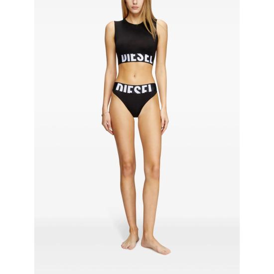 26FW 디젤 트레이닝 티셔츠A17661 0HMAU 9XX BLACK - DIESEL