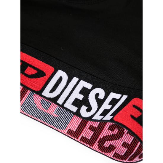 26FW 디젤 트레이닝 티셔츠A13122 0NJAP 9XX BLACK - DIESEL