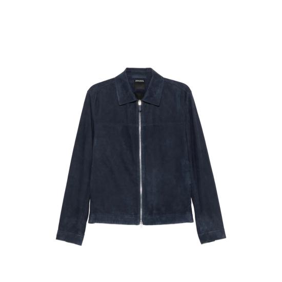 26SS 에르메네질도제냐 가죽 자켓 RUHPSRA3 H194P B07R BLUE