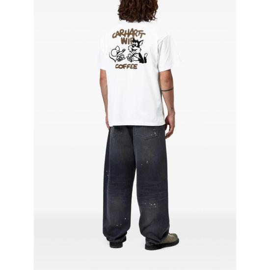 26FW 칼하트 반팔 티셔츠 I037446 02XX WHITE - CARHARTT