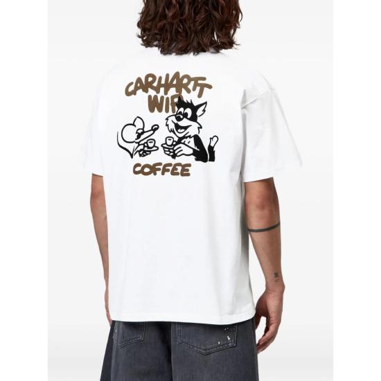 26FW 칼하트 반팔 티셔츠 I037446 02XX WHITE - CARHARTT