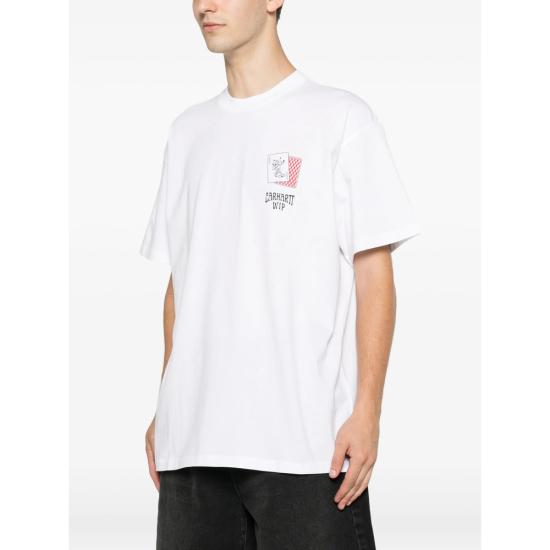 26FW 칼하트 반팔 티셔츠 I036895 02XX WHITE - CARHARTT