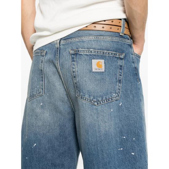 26FW 칼하트 데님 숏팬츠 I037028 01EJ BLUE - CARHARTT