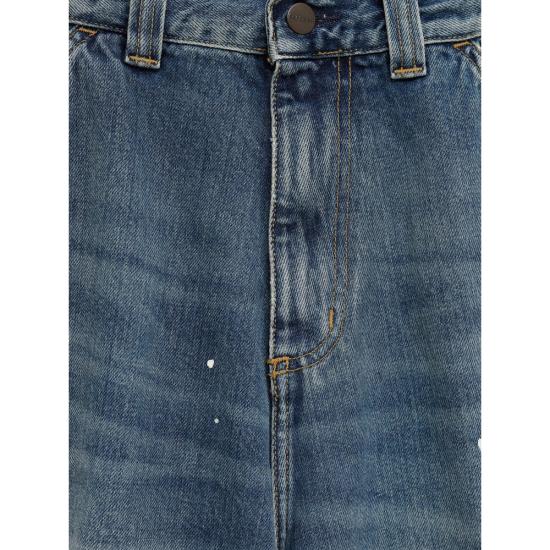 26FW 칼하트 데님 숏팬츠 I037020 01EJ BLUE - CARHARTT
