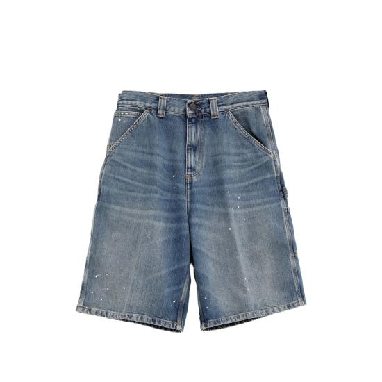 26FW 칼하트 데님 숏팬츠 I037020 01EJ BLUE