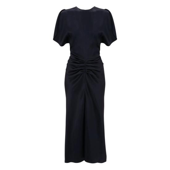 26FW 빅토리아 베컴 롱 원피스 1325WDR005227D MIDNI BLUE