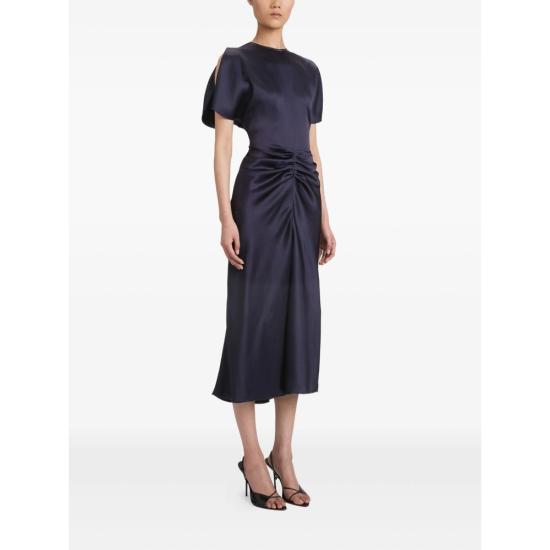 26FW 빅토리아 베컴 롱 원피스 1325WDR005227D MIDNI BLUE - VICTORIA BECKHAM