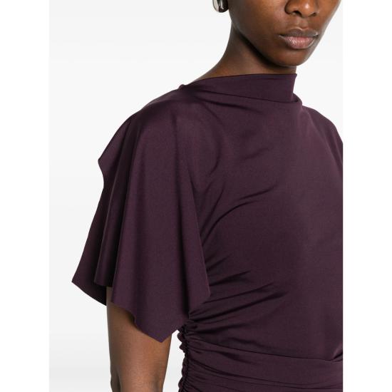 26FW 빅토리아 베컴 롱 원피스 1326JDR007350A BLKCU PURPLE - VICTORIA BECKHAM