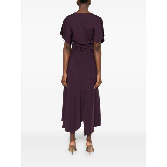 26FW 빅토리아 베컴 롱 원피스 1326JDR007350A BLKCU PURPLE - VICTORIA BECKHAM
