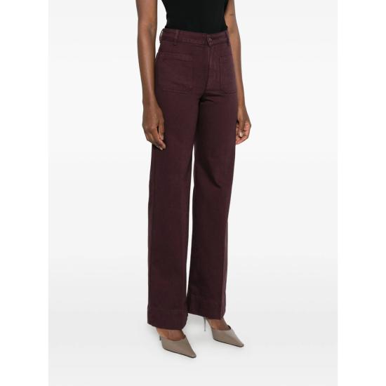 26FW 빅토리아 베컴 스트레이트 팬츠 1326DJE007252P ACAI PURPLE - VICTORIA BECKHAM