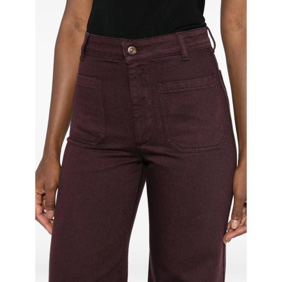 26FW 빅토리아 베컴 스트레이트 팬츠 1326DJE007252P ACAI PURPLE - VICTORIA BECKHAM