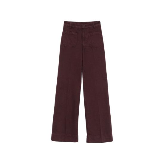 26FW 빅토리아 베컴 스트레이트 팬츠 1326DJE007252P ACAI PURPLE