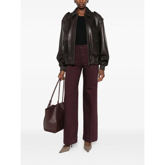 26FW 빅토리아 베컴 스트레이트 팬츠 1326DJE007252P ACAI PURPLE - VICTORIA BECKHAM