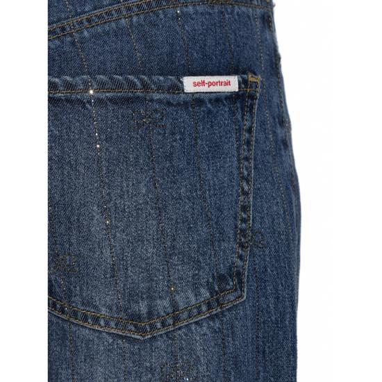 26FW 셀프 포트레이트 데님 팬츠 PF26 826PA BL BLUE - SELF PORTRAIT