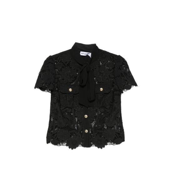 26FW 셀프 포트레이트 블라우스 PF26 111T B BLACK BLACK BLACK