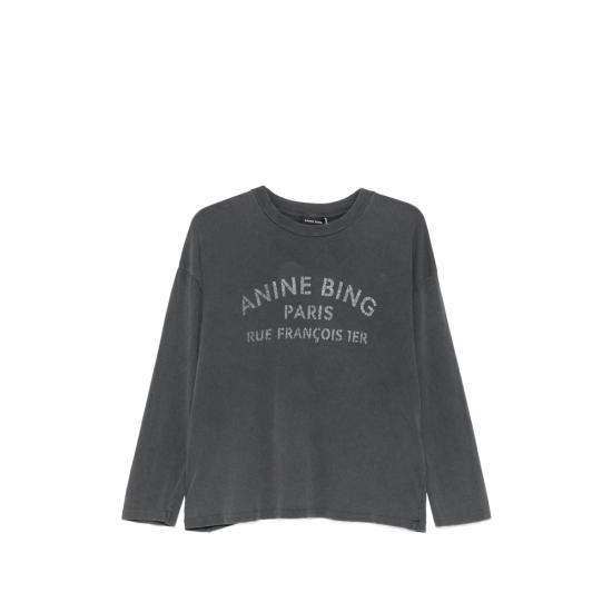 26FW 애니빙 긴팔 티셔츠 A 08 12757 WBL1 GREY
