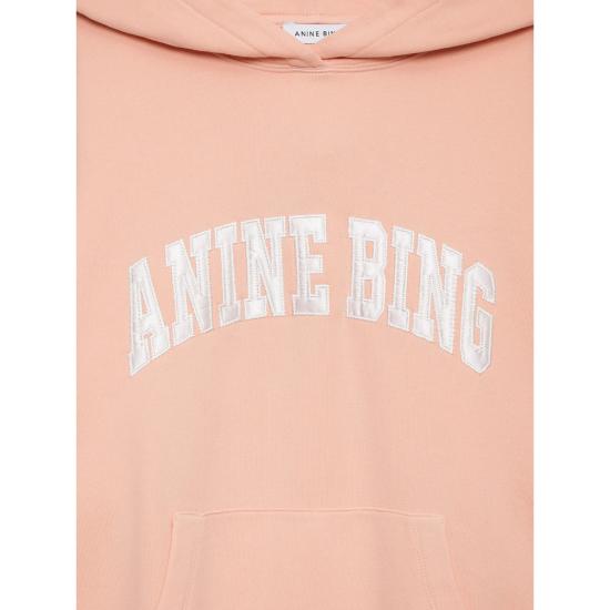 26FW 애니빙 후드 티셔츠 A 08 12315 PKI28 PINK - ANINE BING