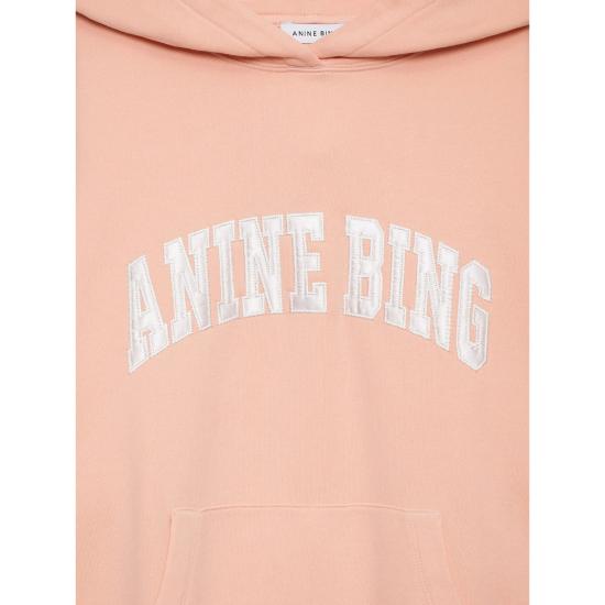 26FW 애니빙 후드 티셔츠 A 08 12315 PKI28 PINK - ANINE BING