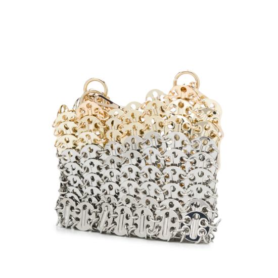 26FW 파코라반 토트백 20ASS0127 MET123 M960 SILVER GOLD - PACO RABANNE