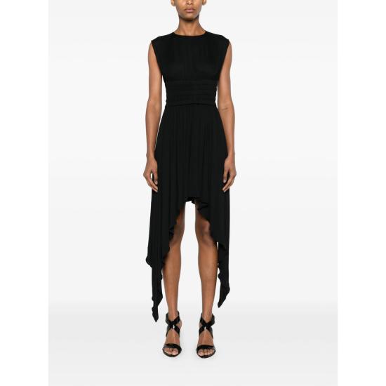 26SS 알라이아 미디 원피스 AA9R3041J090C 995 BLACK - ALAIA