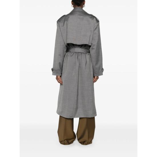 26FW 더프랭키샵 트렌치 코트 BLEECKER GRMEL GREY - THE FRANKIE SHOP