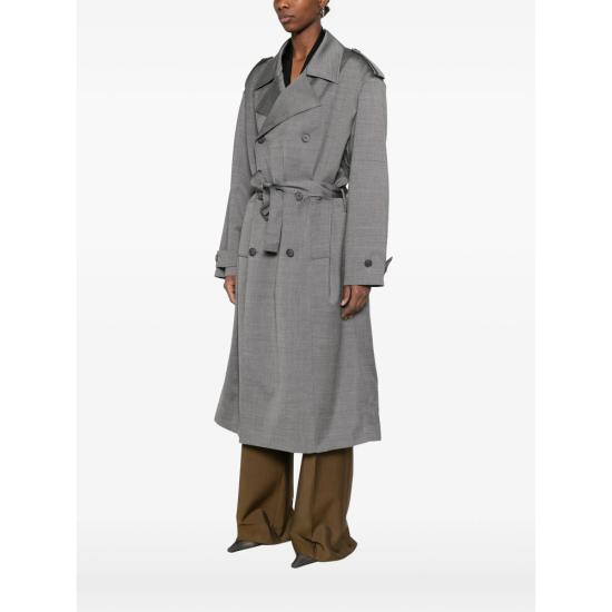 26FW 더프랭키샵 트렌치 코트 BLEECKER GRMEL GREY - THE FRANKIE SHOP